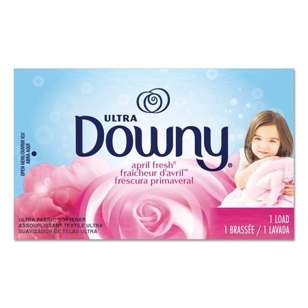 DOWNY Coin Vend Liquid Fabric Softener, Single-Use Packet, April Fresh, PK156, 156PK 10037000025006